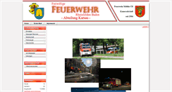 Desktop Screenshot of feuerwehr-karsau.de